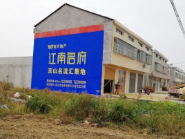 黄平农村墙体广告在不同形式上面展现的不同特色