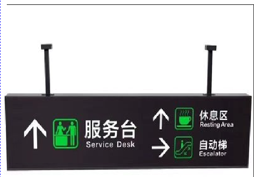 黄平吊牌灯箱制作流程。