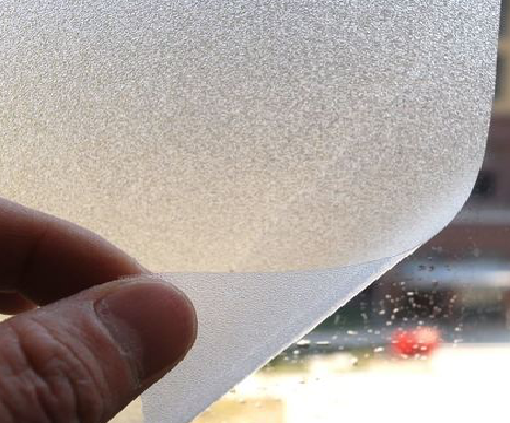 黄平玻璃门外面粘广告用什么材料好？