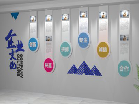 黄平企业文化墙需要传递什么办公文化？